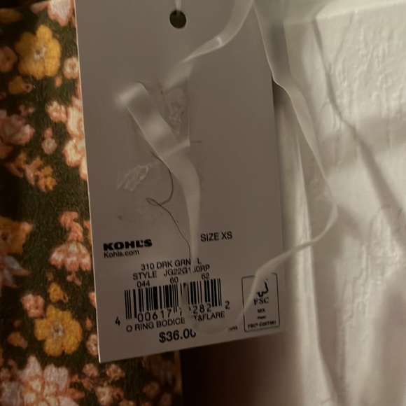 NWT So Floral Sundress - Picture 3 of 4